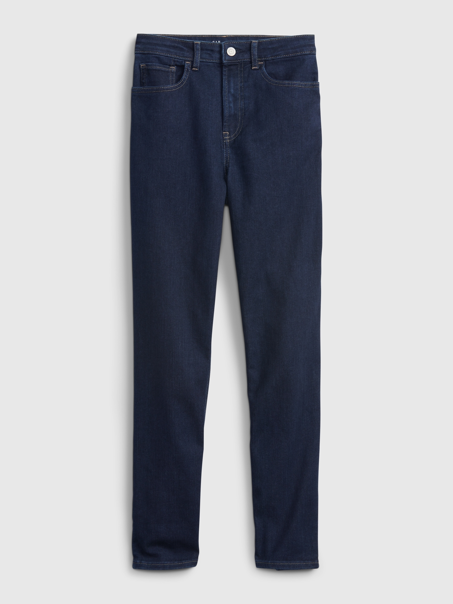 Teen Sky High Rise Skinny Ankle Jeans with Washwell ™ | Gap