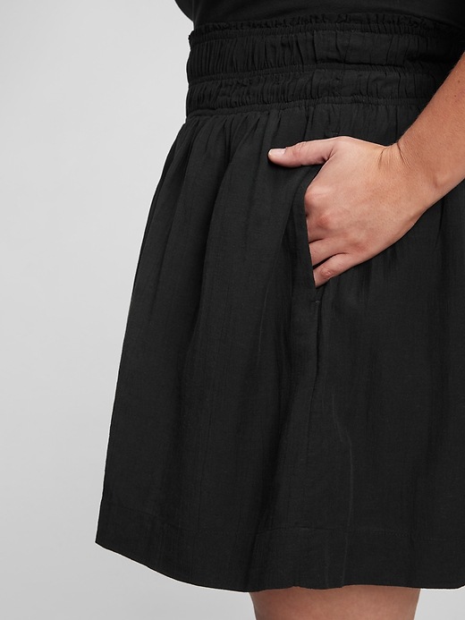 Image number 7 showing, Smocked Mini Skirt