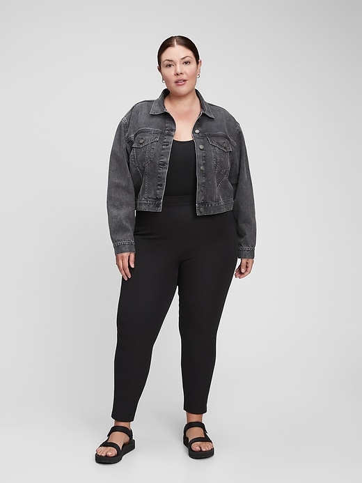 Image number 6 showing, High Rise Bi-Stretch Leggings