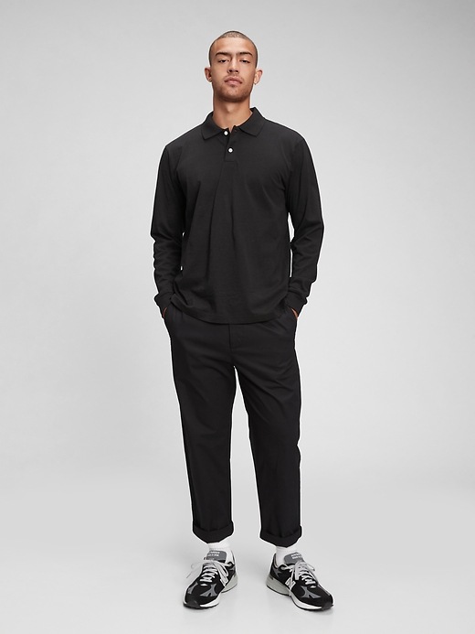 1 of 8 showing, with the color true black of product Polo Shirt