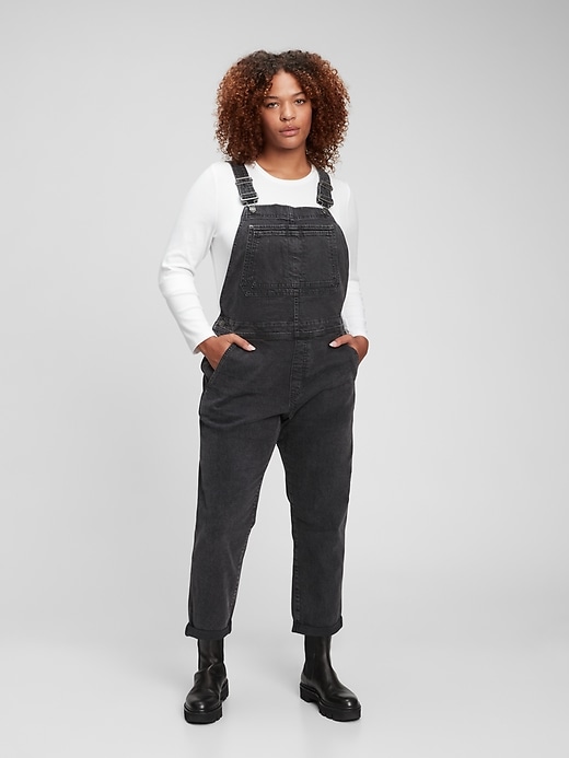 Image number 4 showing, Slouchy Overalls With Washwell&#153