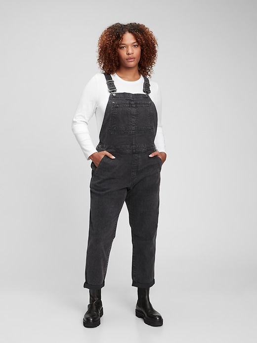 Image number 4 showing, Slouchy Overalls with Washwell