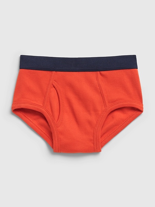 Image number 2 showing, Kids 100% Organic Cotton Briefs (4-Pack)