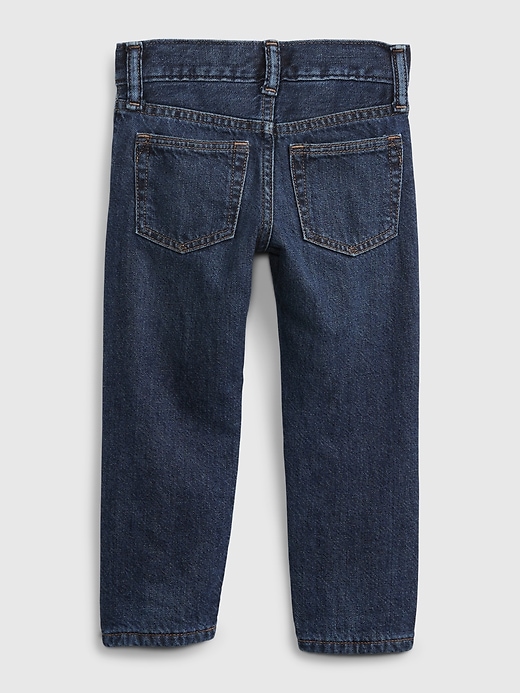 Image number 2 showing, Toddler Lined Straight Jeans