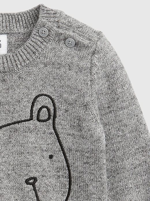 Image number 3 showing, Baby Crewneck Graphic Sweater