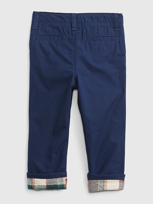 Toddler Lined Chinos with Washwell &#153