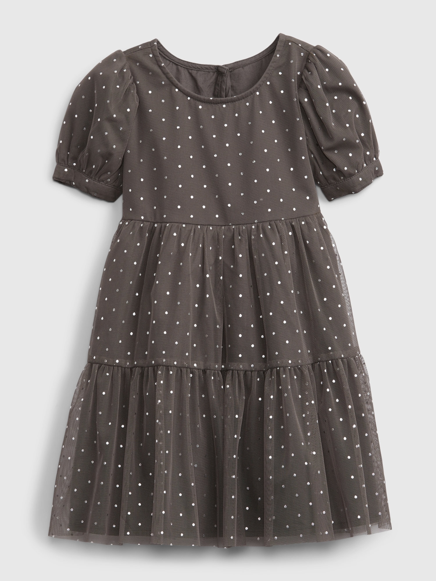 Toddler Tiered Polka-Dot Print Dress | Gap