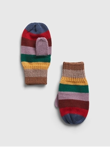 Toddler Stripe Mittens