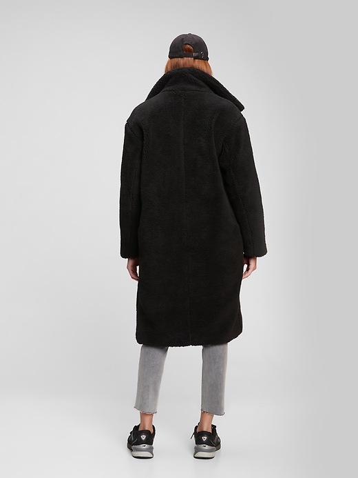 Image number 5 showing, Relaxed Sherpa Coat