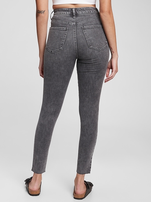 2 of 8 showing, with the color washed black of product Sky High Rise Universal Jegging with Washwell