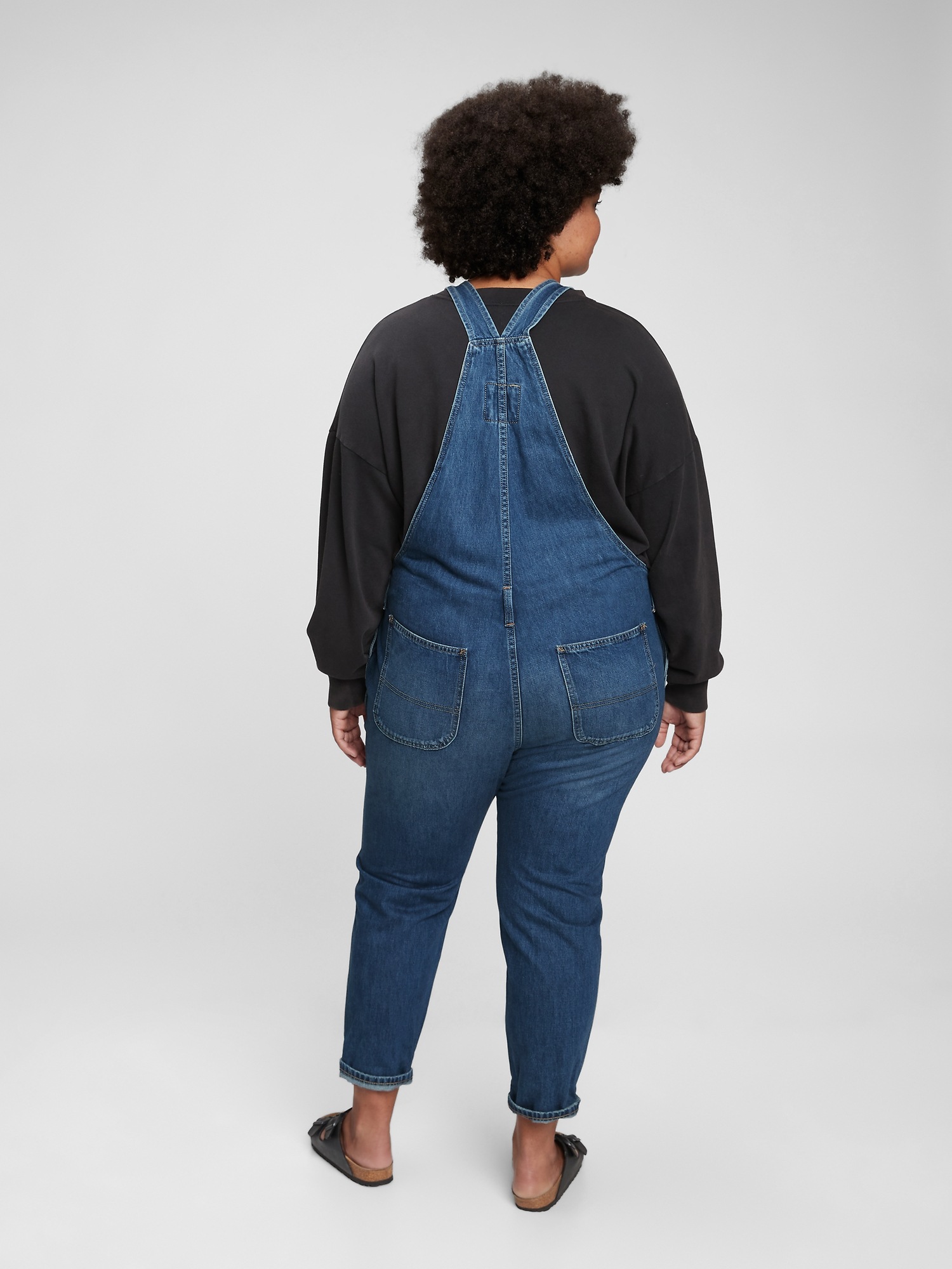 Женские комбинезоны Gap Slouchy Overalls with Washwell — фото 2