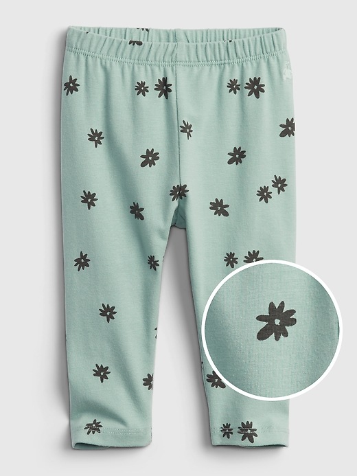 View large product image 1 of 1. Baby Organic Cotton Mix and Match Print Leggings