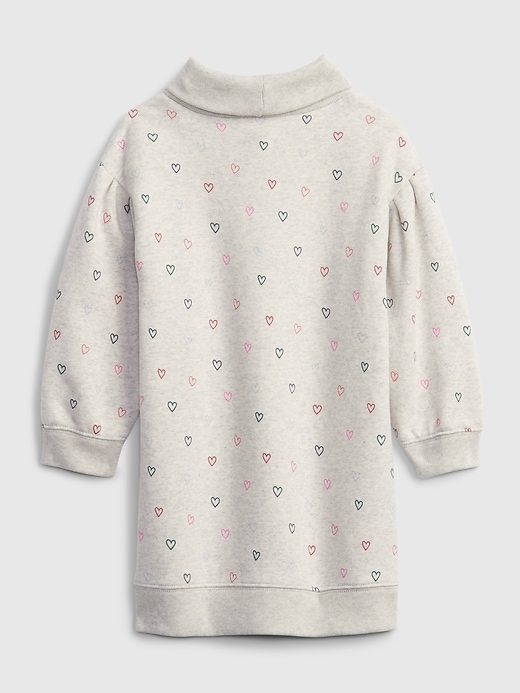 Toddler Turtleneck Sweatshirt Dress