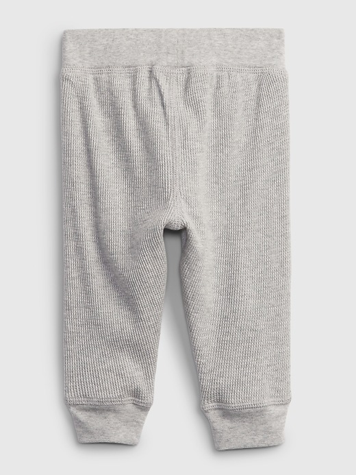 Image number 2 showing, Baby 100% Organic Cotton Mix and Match Waffle-Knit Pull-On Pants
