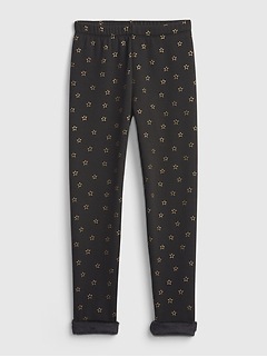 gap fleece leggings
