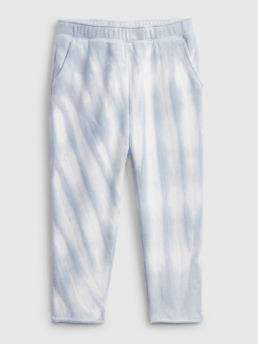 1 of 8 showing, with the color BLUE TIE DYE of product Toddler Pull-On Joggers