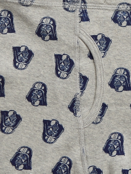 2 of 8 showing, with the color multi of product GapKids &#124 Star Wars™ 100% Organic Cotton Print Boxer Briefs (4-Pack)