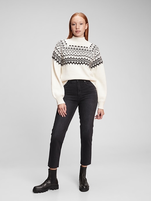 Image number 9 showing, Cozy Fair Isle Sweater