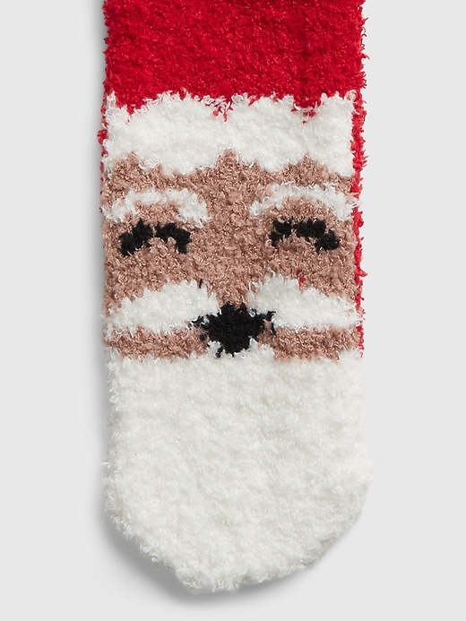 2 of 8 showing, with the color bronzed blush pink of product Cozy Socks