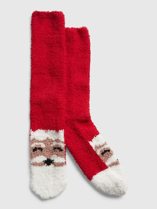 1 of 8 showing, with the color bronzed blush pink of product Cozy Socks