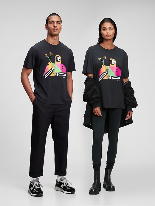 Image number 7 showing, The Gap Collective Latinx Heritage Month  100% Organic Cotton T-Shirt