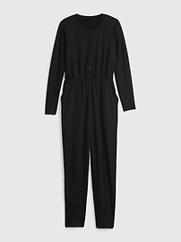 View large product image 8 of 8. Henley Jumpsuit