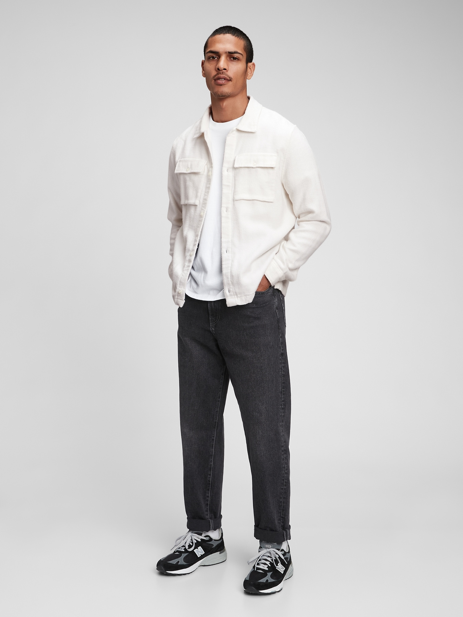 weekday core zip jacket