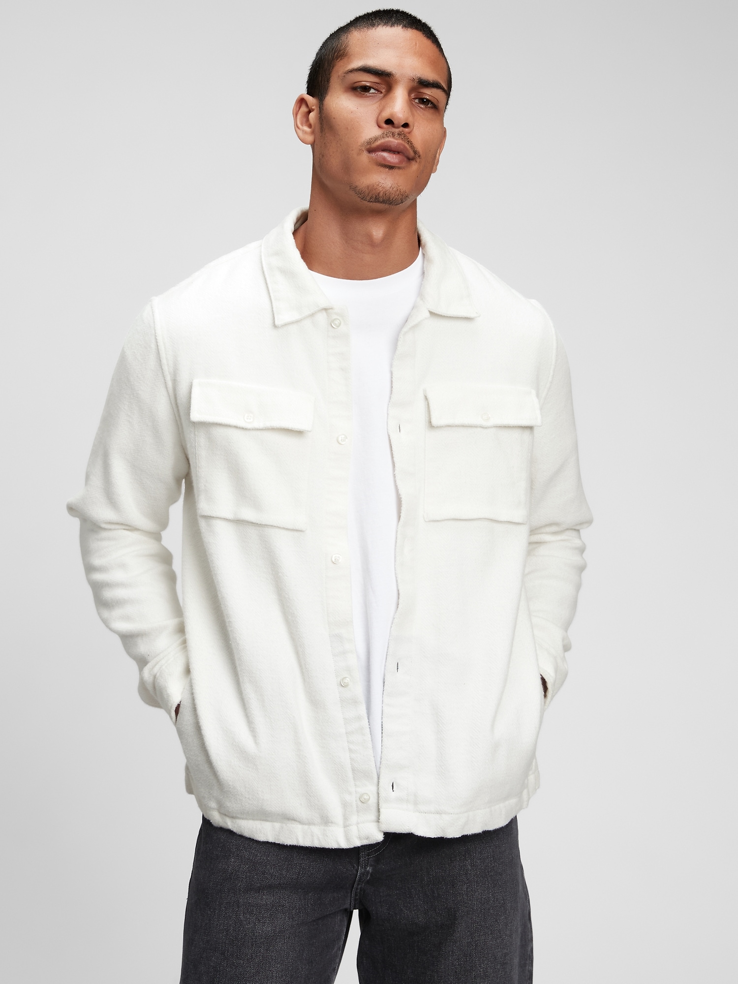 gap shirt jacket