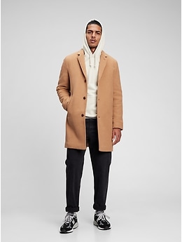Gap camel coat hotsell