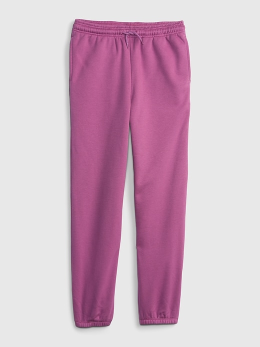 2 of 8 showing, with the color DEEP DAHLIA of product Teen Fleece Joggers