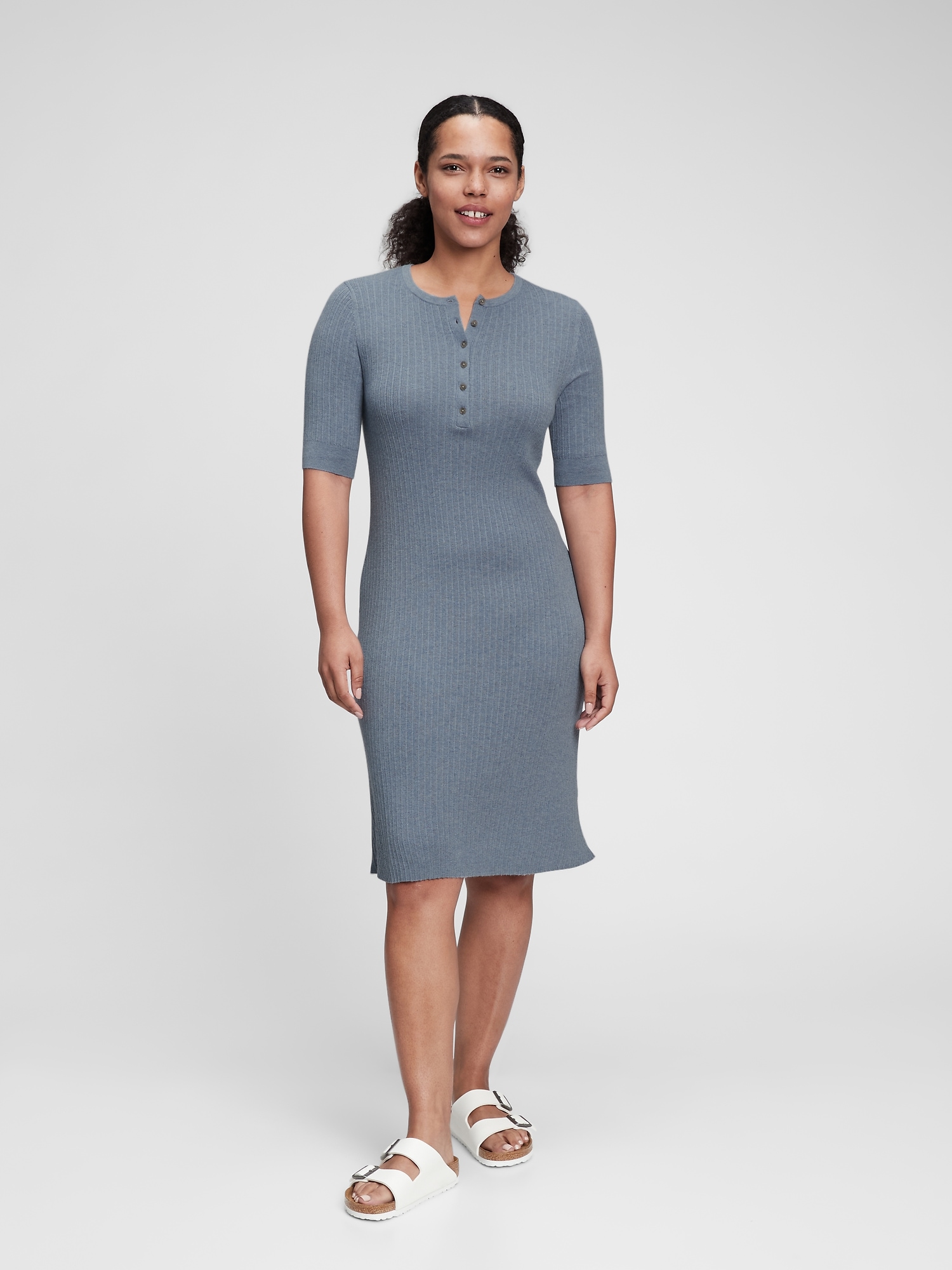 Sweater Henley Dress Gap