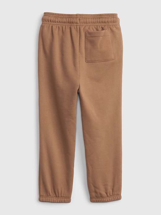 2 of 8 showing, with the color maple sugar brown of product Toddler Gap x Disney Graphic Joggers