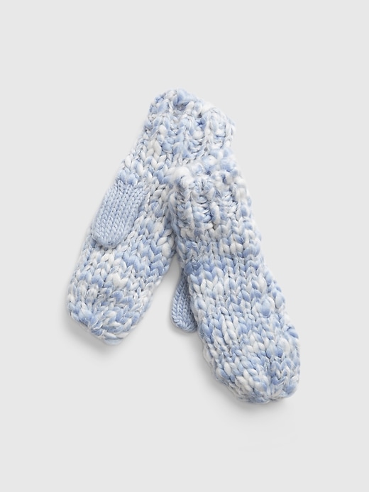View large product image 1 of 1. Cable Knit Mittens