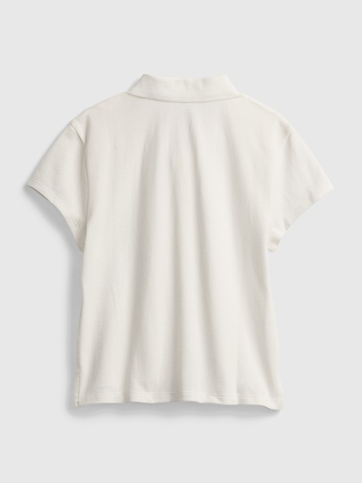Image number 3 showing, Teen 100% Organic Cotton Shrunken Polo Shirt