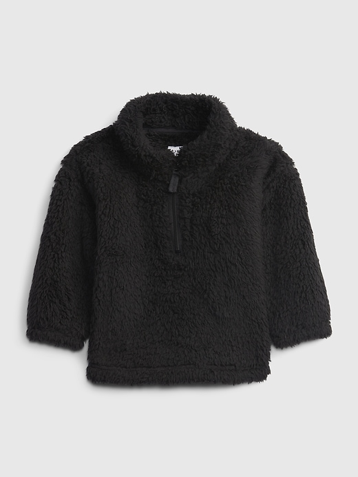 View large product image 1 of 1. Baby Sherpa Half-Zip Sweatshirt