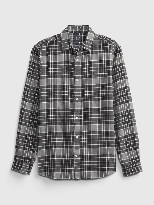 Image number 5 showing, 100% Organic Cotton Midweight Flannel Shirt