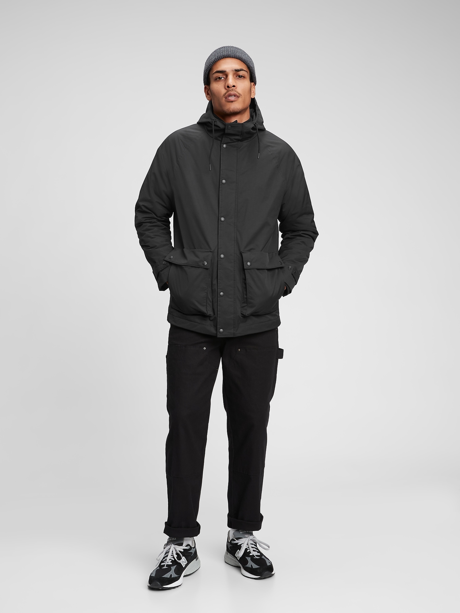 relaxed anorak gap