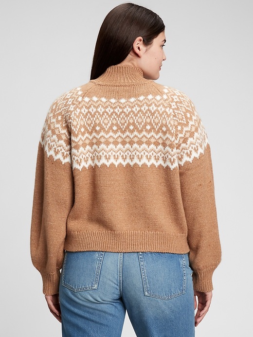 Image number 5 showing, Cozy Fair Isle Sweater
