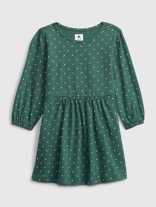 Image number 4 showing, Toddler Organic Cotton Mix and Match Print Skater Dress