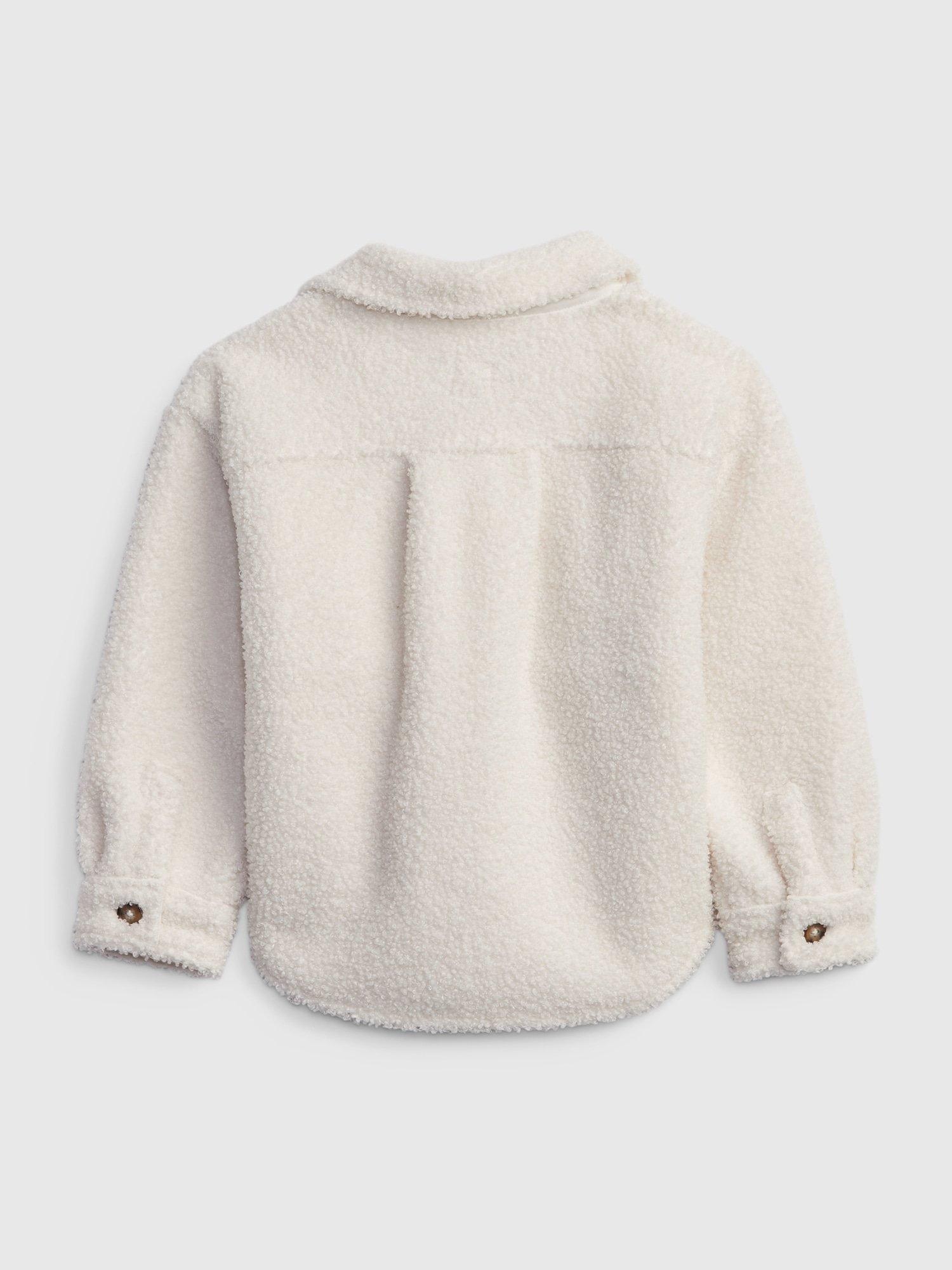 Toddler Sherpa Shirt Jacket | Gap