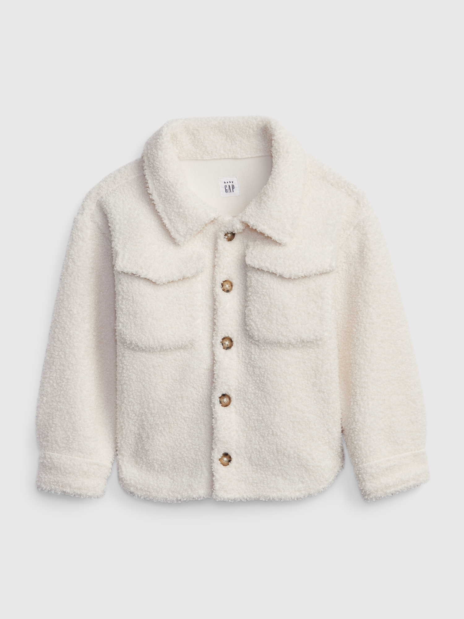Toddler Sherpa Shirt Jacket Gap