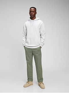 Modern Khakis in Straight Fit with 