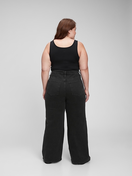 Image number 7 showing, Sky High Wide-Leg Jeans With Washwell&#153