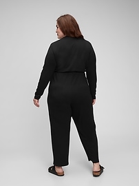 View large product image 7 of 8. Henley Jumpsuit