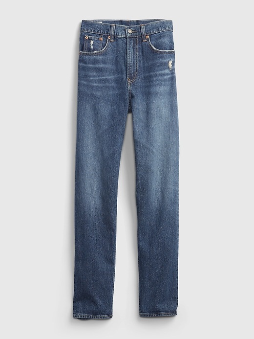 Image number 8 showing, Sky High Straight Leg Jeans
