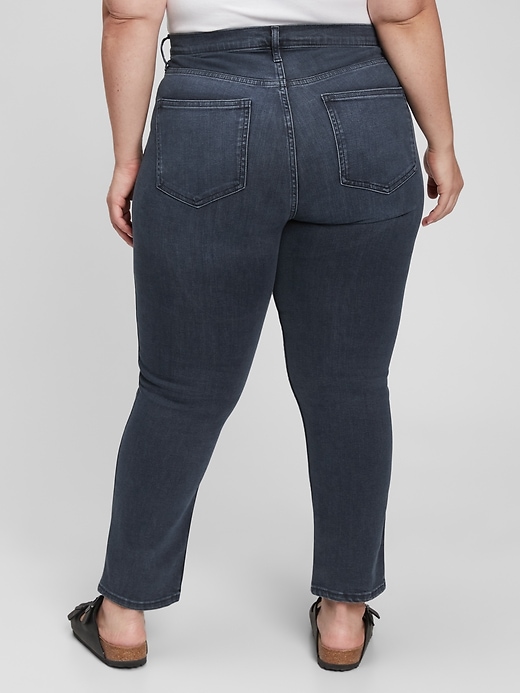 Image number 7 showing, High Rise Vintage Slim Jeans with Washwell