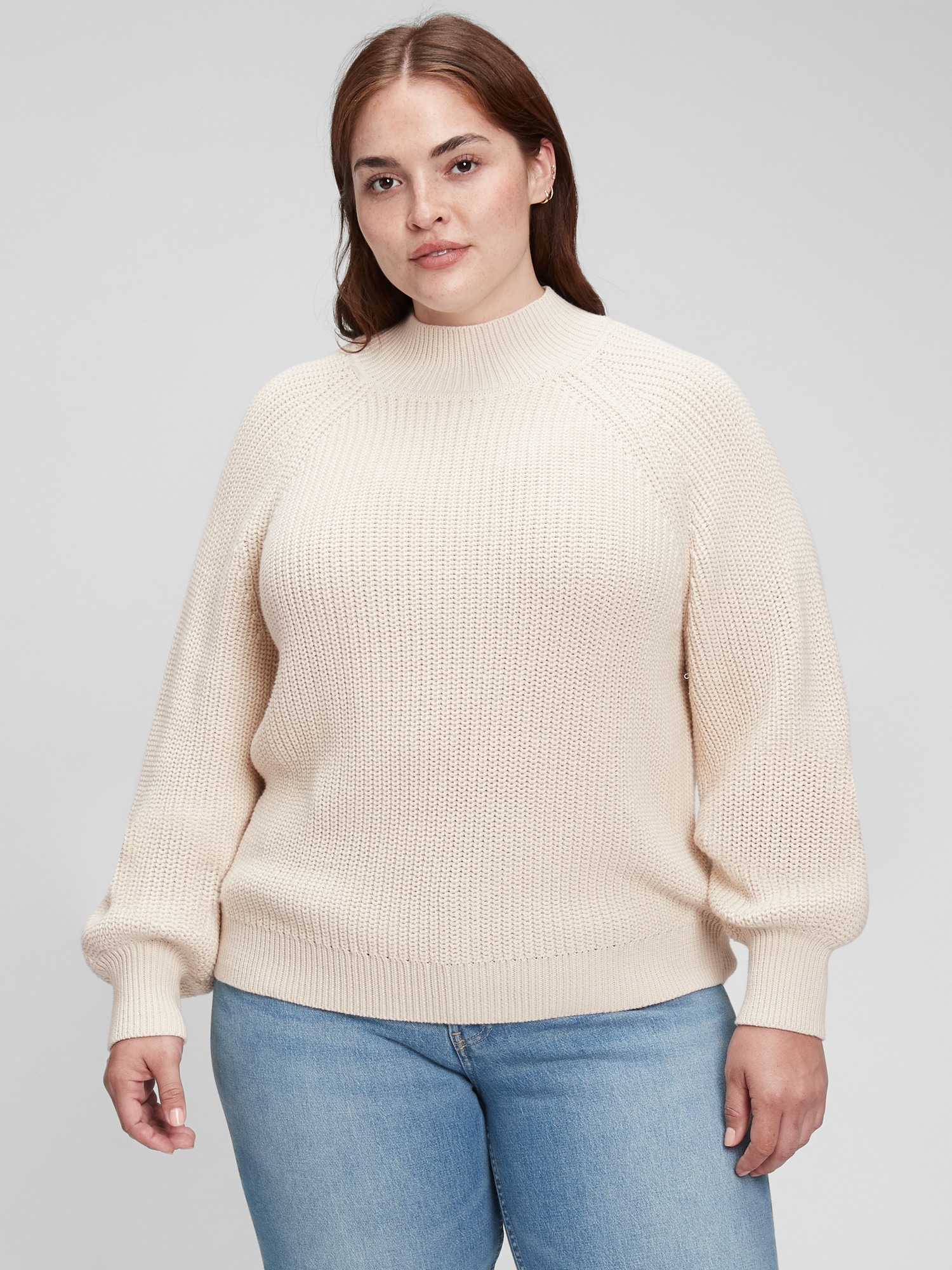 gap mock neck sweater
