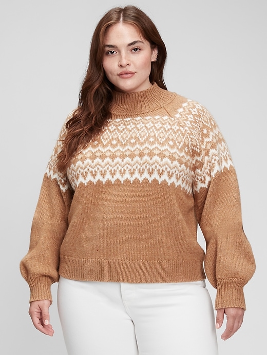 Image number 6 showing, Cozy Fair Isle Sweater