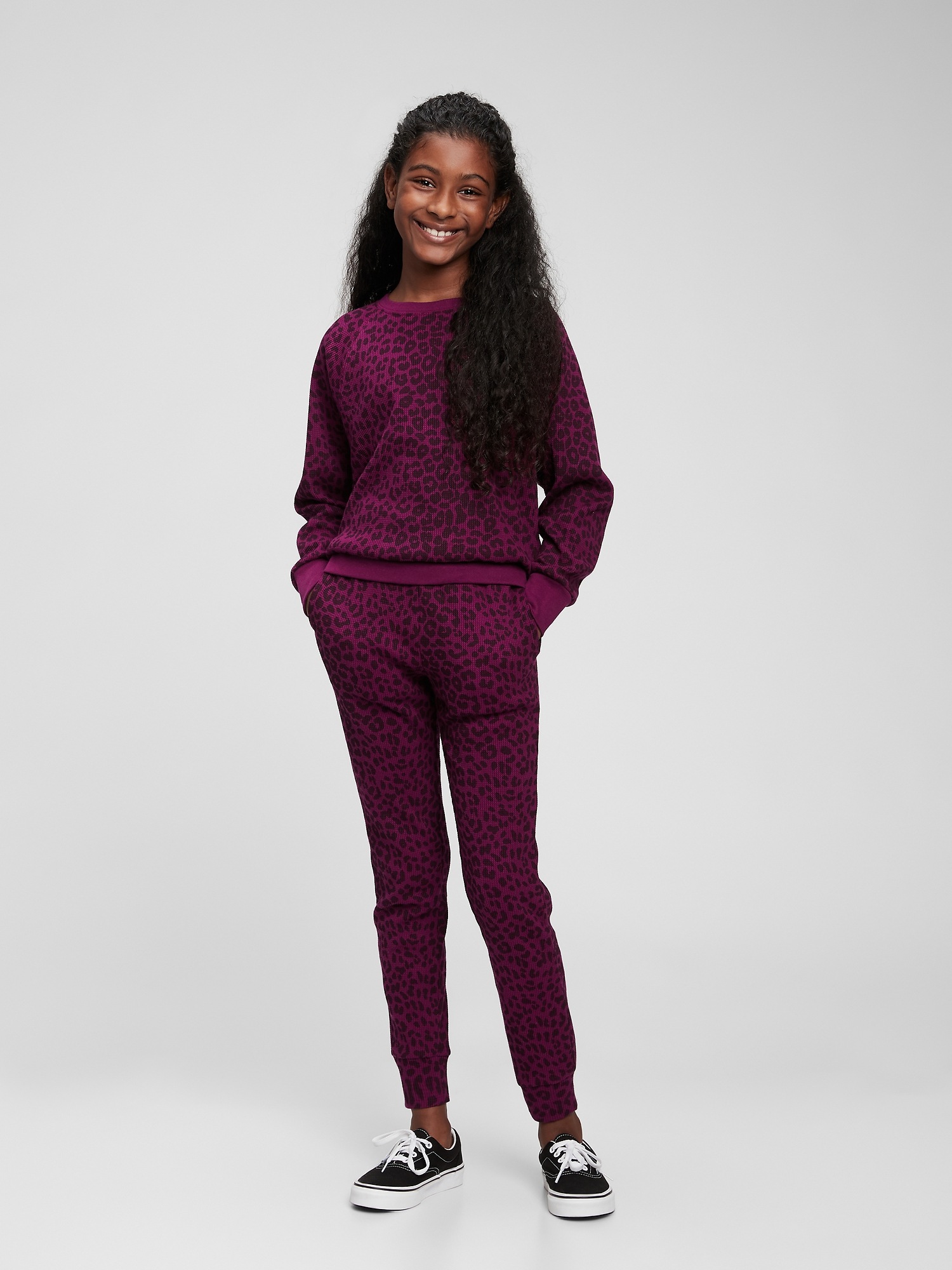 terez waffle joggers