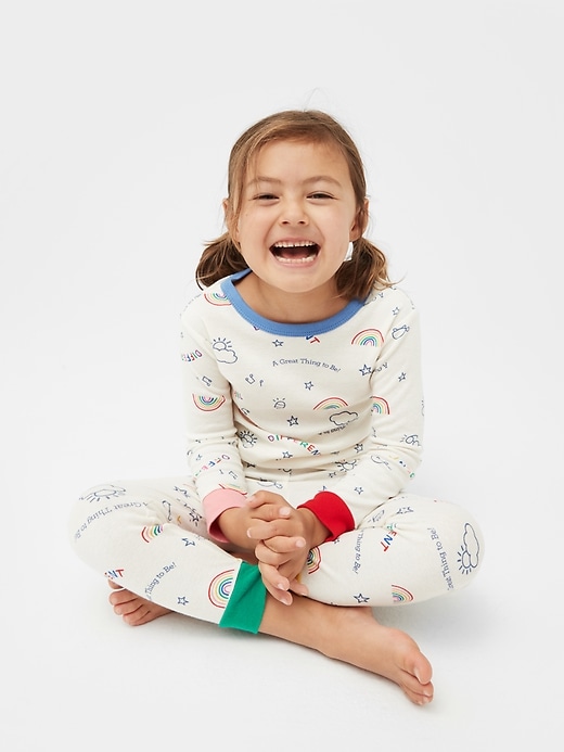 Image number 1 showing, Baby & Toddler Organic Cotton PJ Set